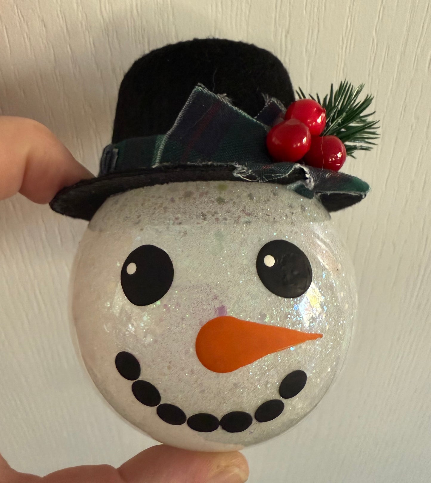Snowman Ornament/Door Hanger