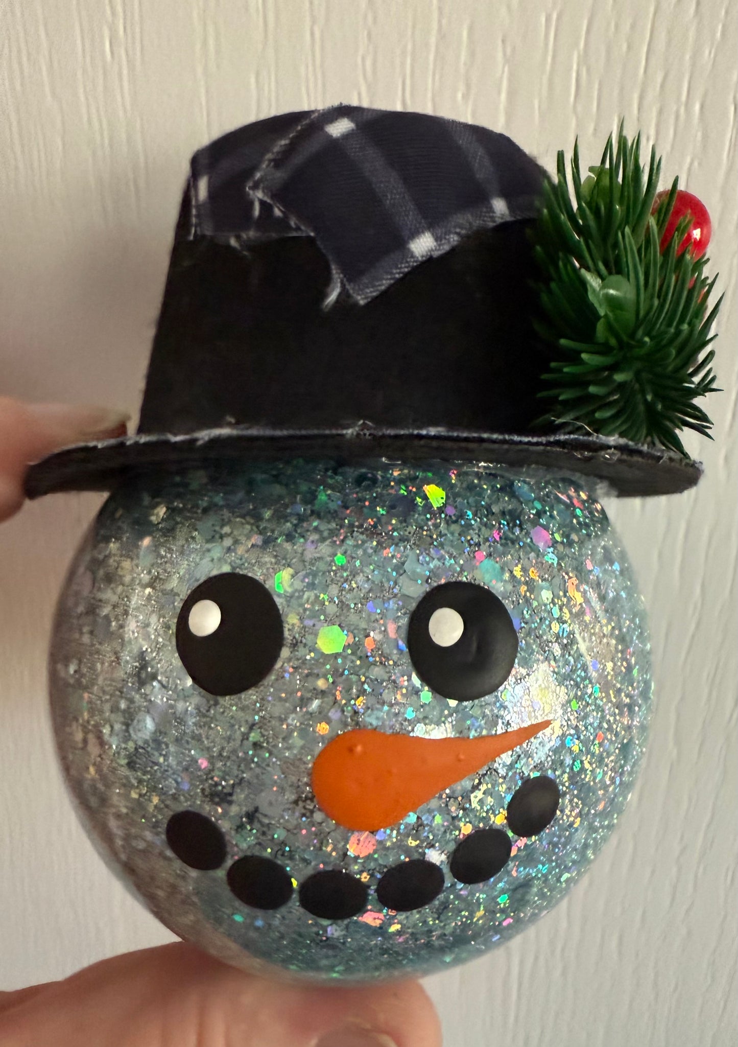 Snowman Ornament/Door Hanger